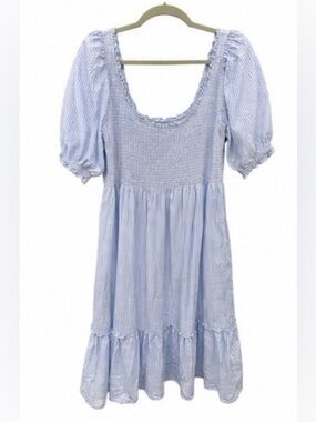 Hill House Home Louisa Nap Dress | Blue Gingham